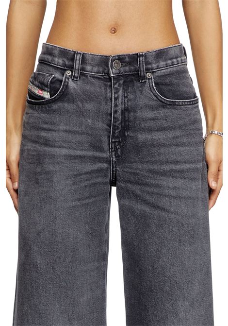 jeans flare 1978 d-akemi donna neri DIESEL | A03624 0CLBG02